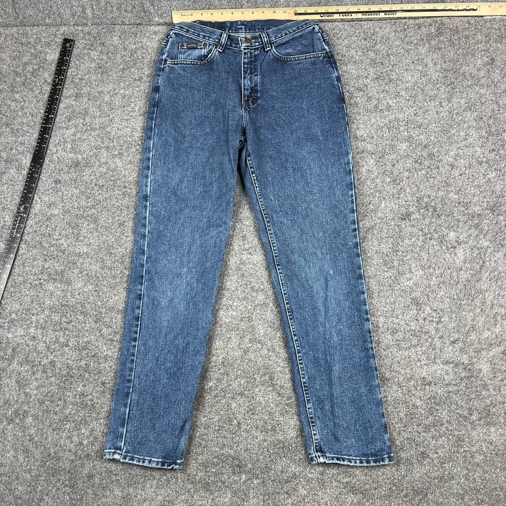 Riders‎ Lee Jeans Womens Size 30x32 Blue Straight Leg High Rise Classic Denim
